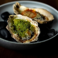 ハーブバター焼き牡蠣