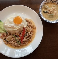 ガパオ&グリーンカレー