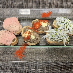 本日のピンチョス盛り合わせ
