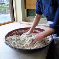 本格手打ち蕎麦、またはうどん(冷or温)