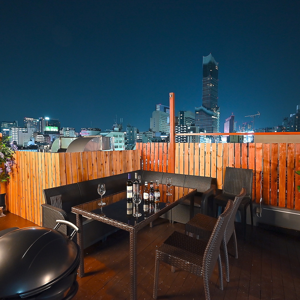 【雨天OK】新大久保最大のビアガーデン♪