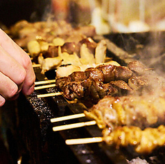 １本１本丁寧に焼き上げる焼鳥