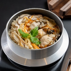 牡蠣釜飯