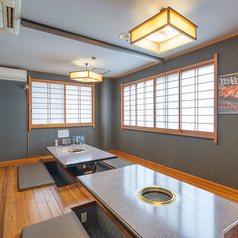 2階席6名半個室座敷掘りごたつ