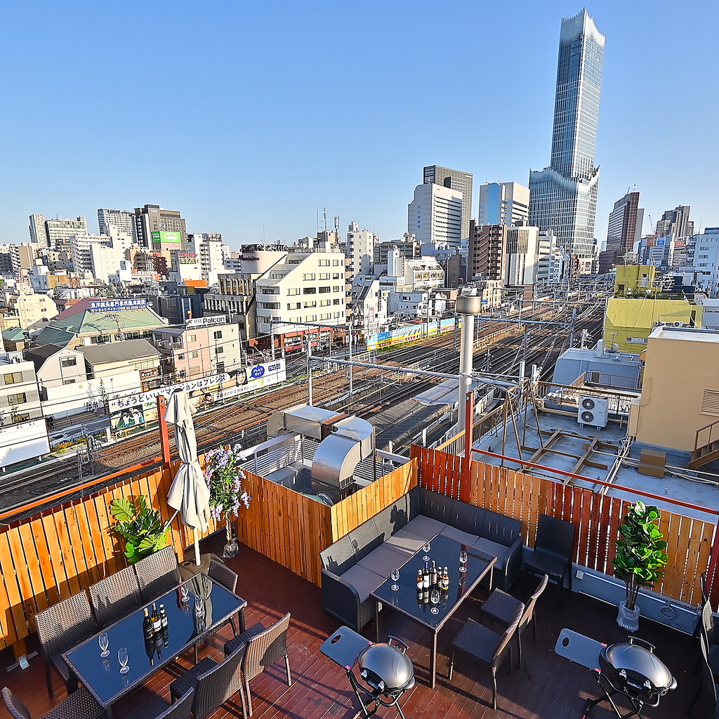 【雨天OK】新大久保最大のビアガーデン♪