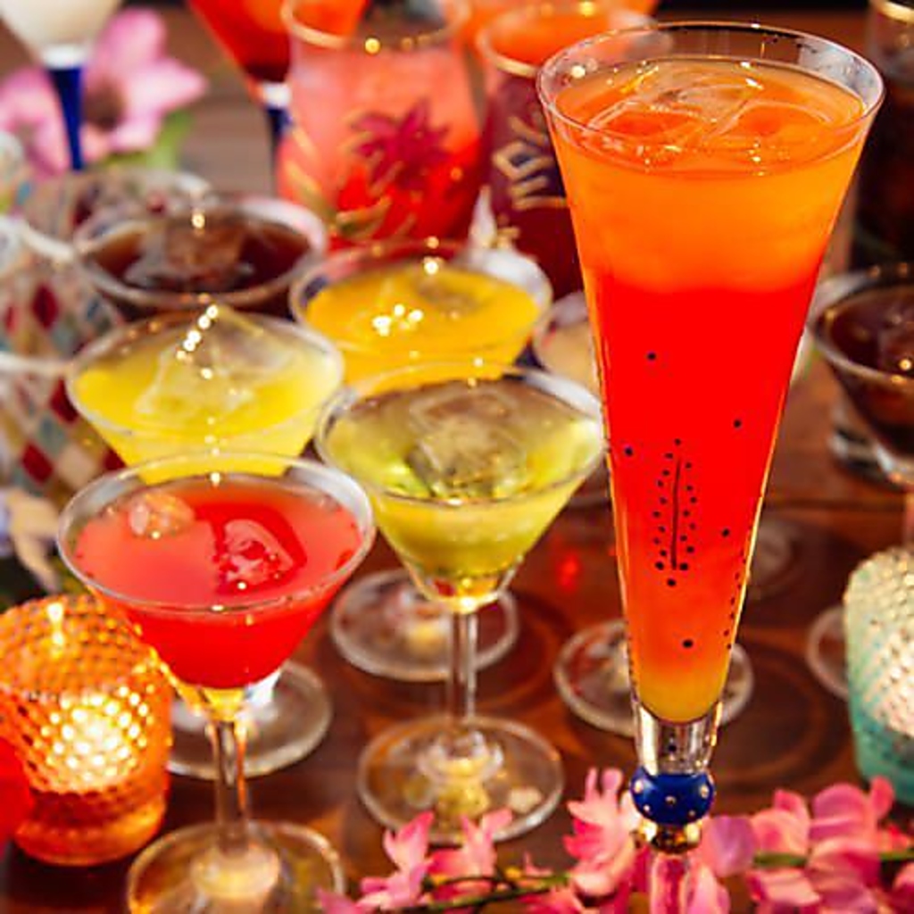 期間限定！豊富なドリンク飲み放題2H980円♪