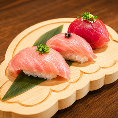 【おすすめ】マグロ3種食べ比べ