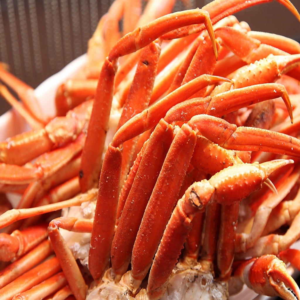 ズワイガニの食べ放題もスタート！！