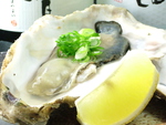 旬の牡蠣、人気です♪おはこでは季節の食材を美味しく頂けるメニューも豊富♪