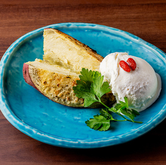 焼スイートポテトアイス添え