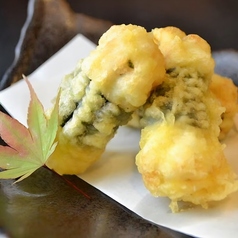 穴子の梅シソ香り揚げ