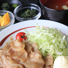 生姜焼き定食