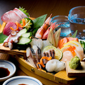 料理メニュー写真 【おすすめ】豪華七種舟盛り