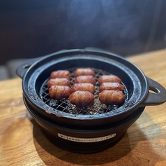 ウインナー(ベーコン巻チーズ入り)
