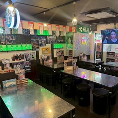 韓国の屋台をイメージした可愛らしい店内です！