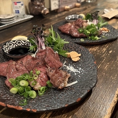 和牛ハツ炭火炙り九州甘口醤油