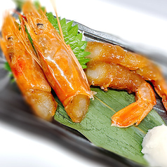 極・エビの醤油漬け