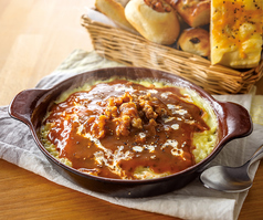 【グラタン＆ドリア】薄切り牛肉のハヤシソースドリア