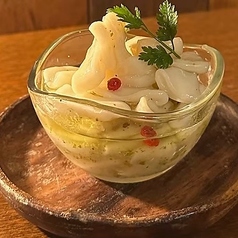 【魚】イカのハーブマリネ