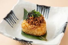 鶏そぼろ焼きおにぎり
