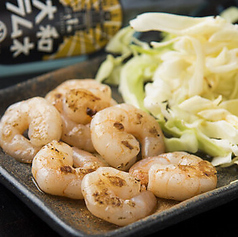 エビの塩焼き