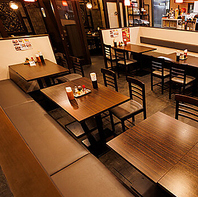 最大83名様まで貸切可能で大規模な宴会や打ち上げに最適