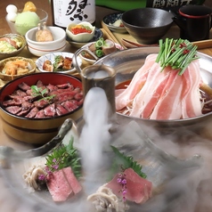 広島名物 和牛 牡蠣 鉄板焼き 暫 広島駅前店のコース写真