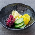 料理メニュー写真&nbsp;お新香盛り合わせ