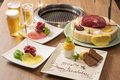 料理メニュー写真 牛タン誕生日プレート