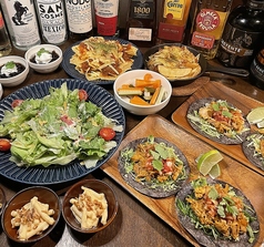 メキシカンダイナーカラベラのコース写真