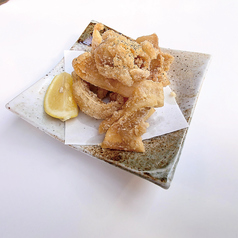 豚耳かりかり揚げ