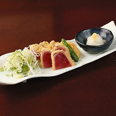 鮪のレアカツ～下総おろしポン酢～