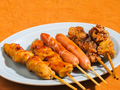 料理メニュー写真 焼き鳥の盛り合わせ