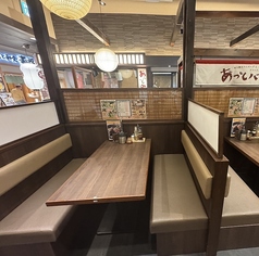 BOX席は居心地抜群