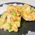 料理メニュー写真&nbsp;穴子・枝豆・とうもろこしおつまみかき揚げ