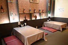 座敷、円卓、テーブル席など、お子様連れも安心、大歓迎♪大人数のご宴会も可能です♪