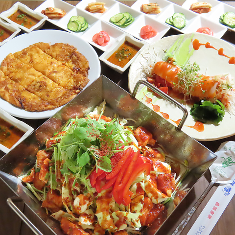 【明石】本格韓国料理を気軽にお楽しみいただけるダイニングバーで至福のひとときを…