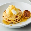 料理メニュー写真&nbsp;レモンクリームチーズのリコッタパンケーキ