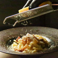 ◆ご来店の際は召し上がっていただきたい手打ちパスタ