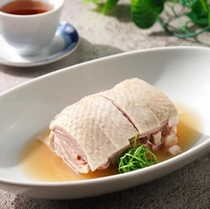 鴨肉の塩だれ煮/牛すね肉の麻辣ソース
