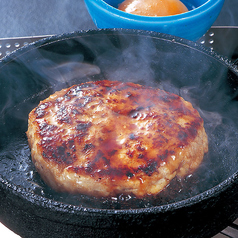 手ごねつくねの鉄板焼き