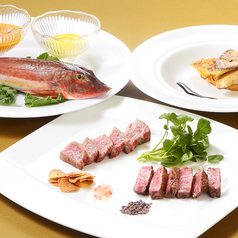 ホテルオークラレストラン名古屋 鉄板焼 さざんかのコース写真