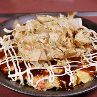 もんじゃ、お好み焼きなどの鉄板焼きが楽しめる♪