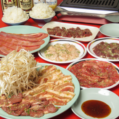 たれ焼肉とご飯