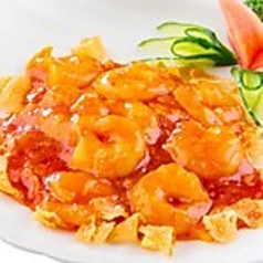 エビのチリソース