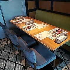 6名様や8名様用のお席もございます♪