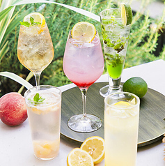 白桃のノンアルサワー