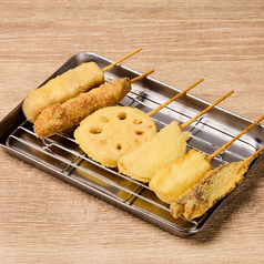 串揚げ6種盛り合わせ