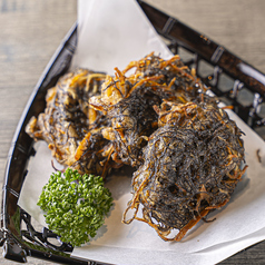 もずくの天ぷら