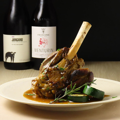 骨付き仔羊のオーブン焼き